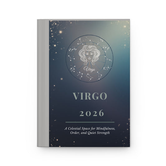 Astrological Virgo Hardcover Journal 2026