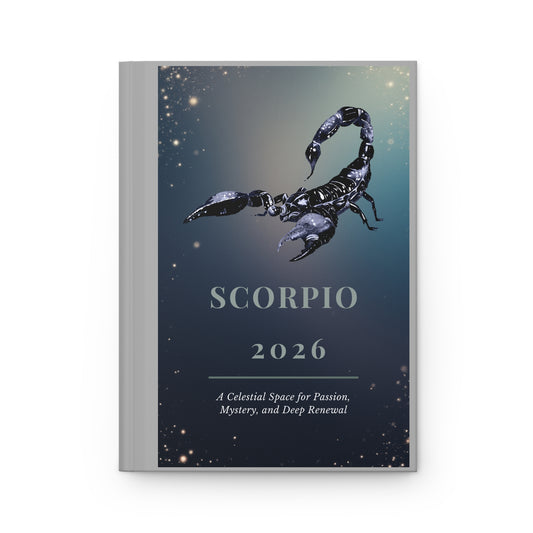 Scorpio 2026 Zodiac Journal | Scorpio Birthday Gift | Scorpio Meditation Journal