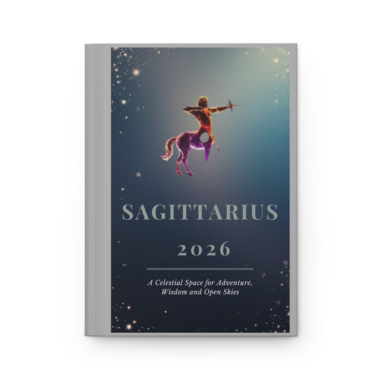 Sagittarius 2026 Zodiac Journal | Birthday gift for Sagittarius | Meditation journal