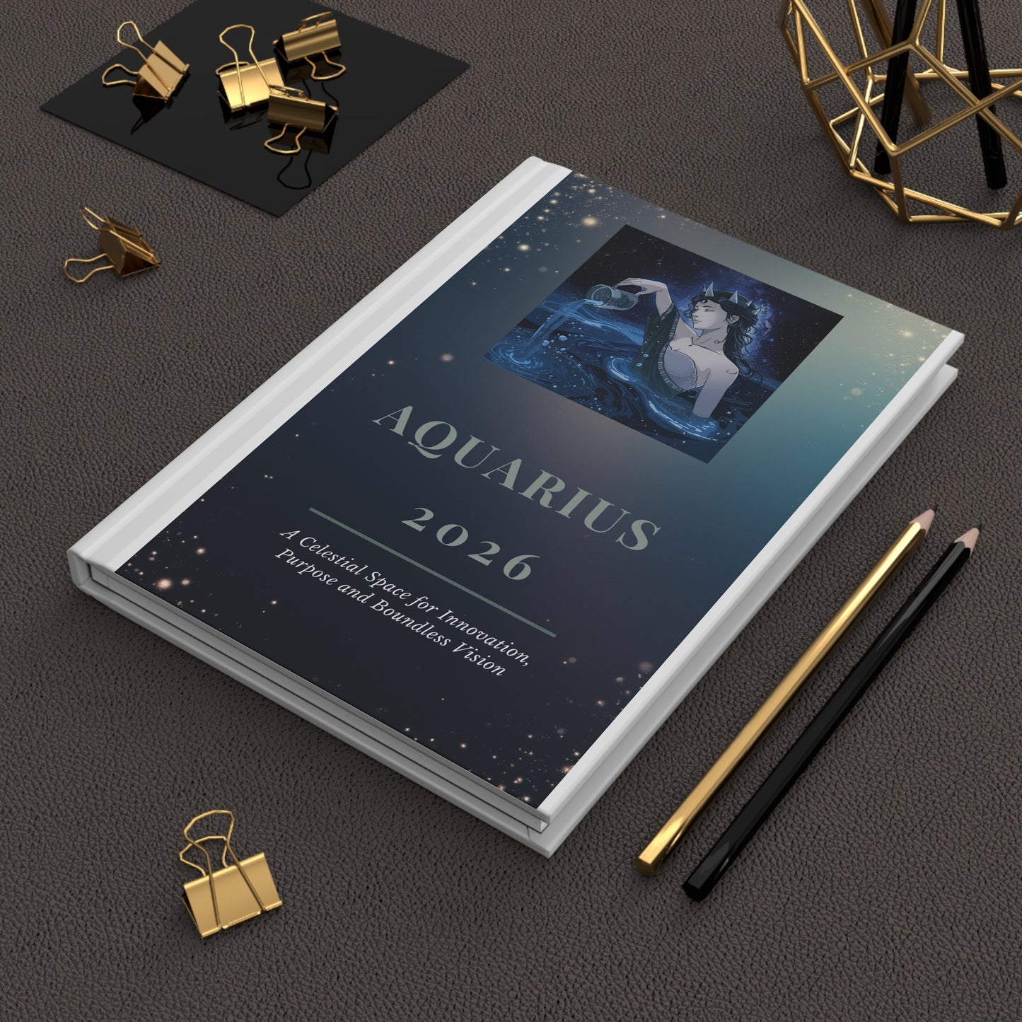 Astrological Aquarius 2026 Hardcover Journal 2026