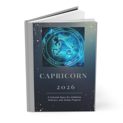 Astrological Capricorn Hardcover Journal 2026