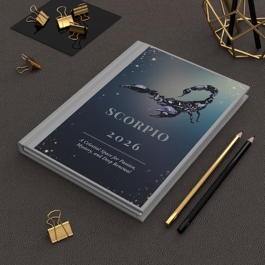 Astrological Scorpio Hardcover Journal 2026