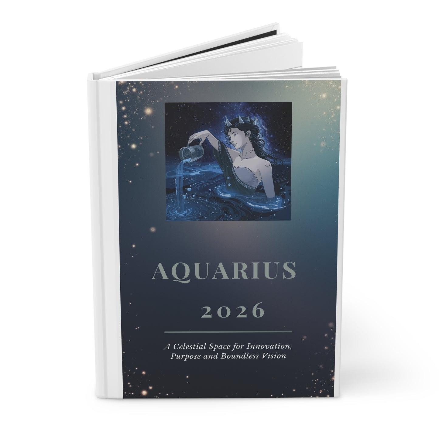 Astrological Aquarius 2026 Hardcover Journal 2026