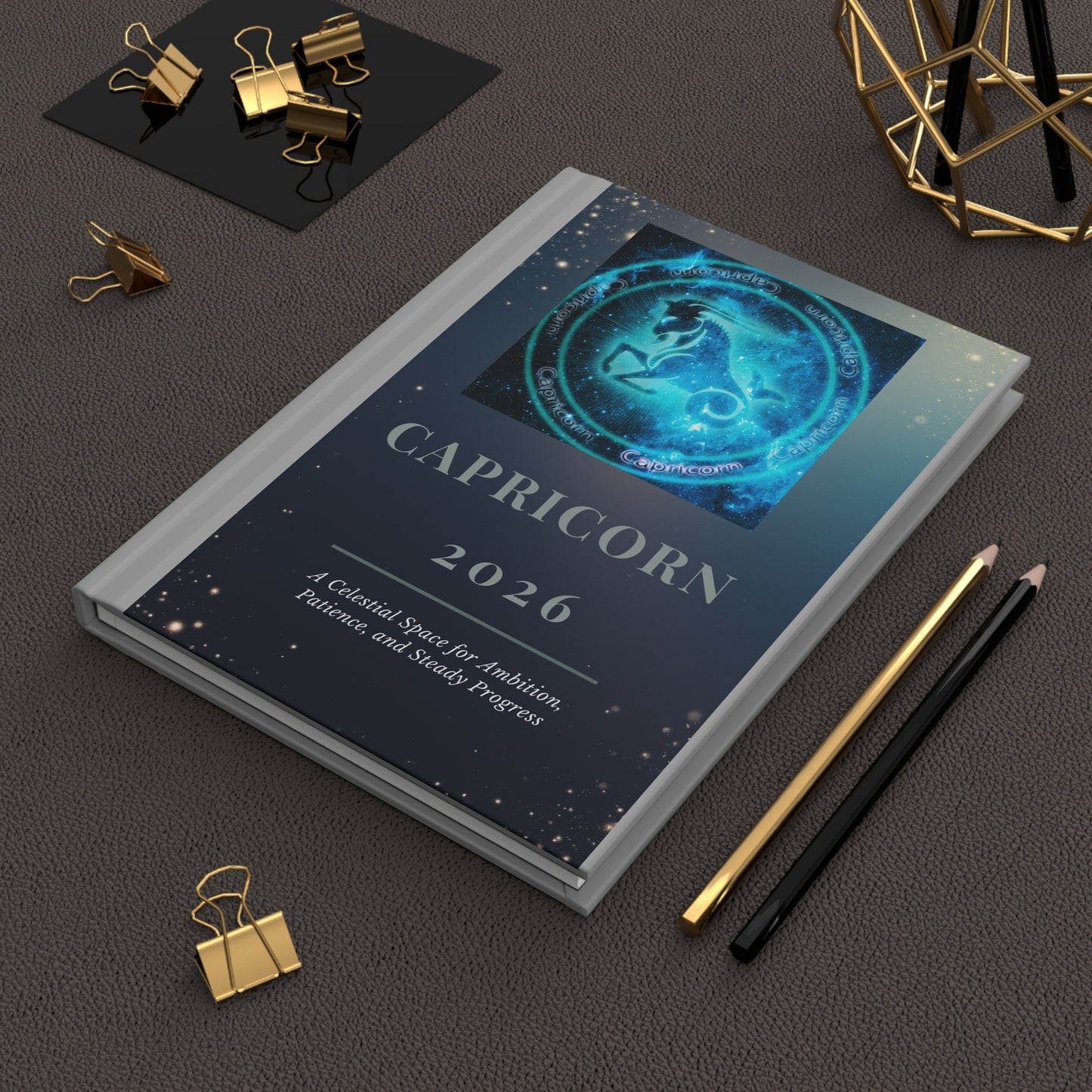 Astrological Capricorn Hardcover Journal 2026
