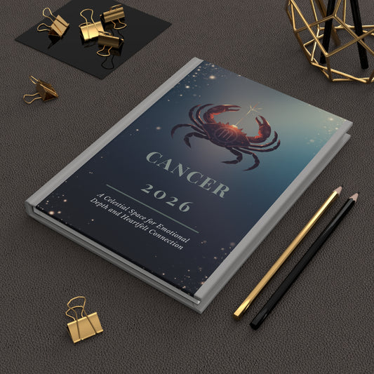 Astrological Cancer Journal Hardcover 2026