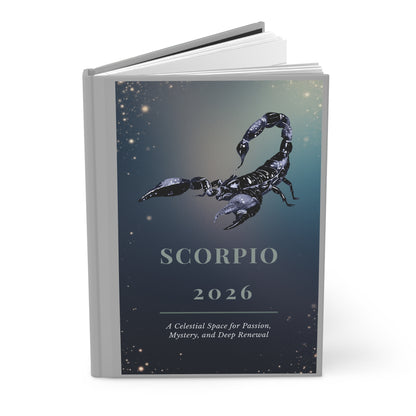 Astrological Scorpio Hardcover Journal 2026